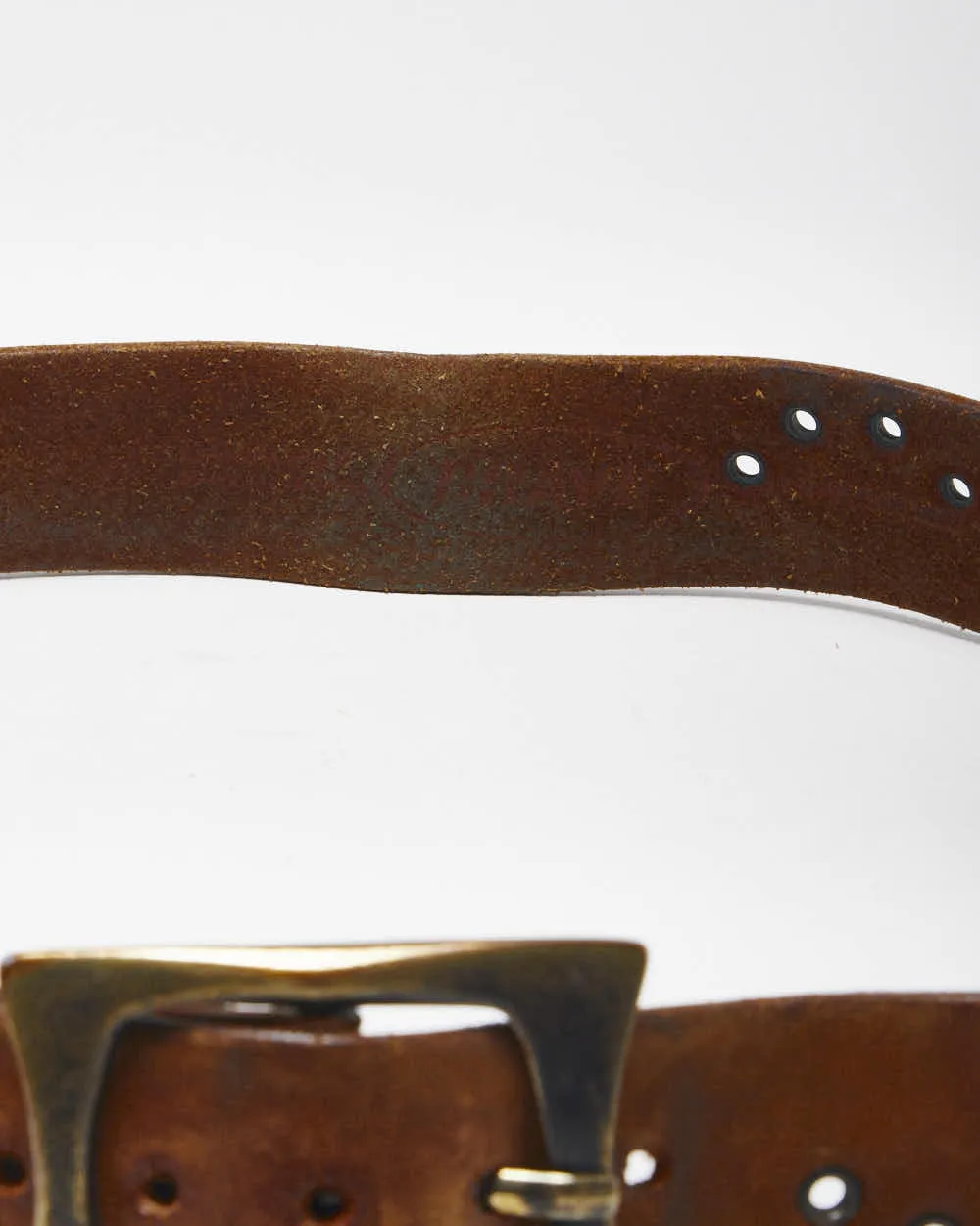 Vintage Brave Brown Leather Belt - W34 - W39 sold by Rokit product image thumbnail 4