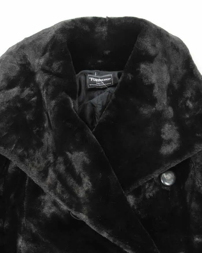Vintage Furrocious Black Faux Fur Coast - L sold by Rokit product image thumbnail 3