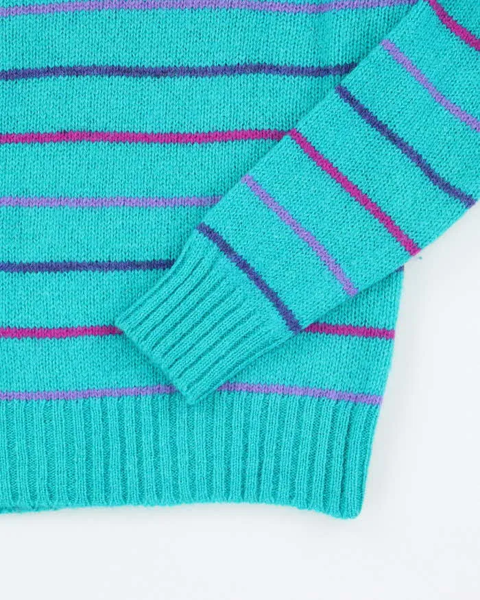 Vintage Breamar Striped Wool Jumper - S sold by Rokit product image thumbnail 4