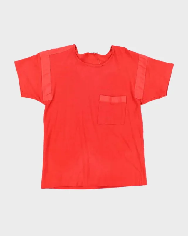 Vintage 80's United Colours of Benneton Single Stitch Pocket T-Shirt - M sold by Rokit