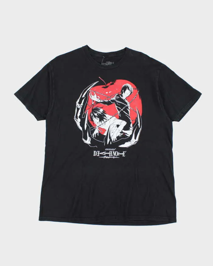 Vintage Death Note Anime Characters Graphic T-Shirt - XL sold by Rokit