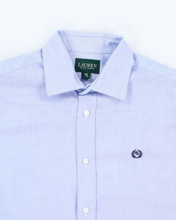 Ralph Lauren Blue Long Sleeve Shirt - Youth L sold by Rokit product image thumbnail 3