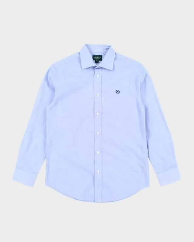 Ralph Lauren Blue Long Sleeve Shirt - Youth L sold by Rokit