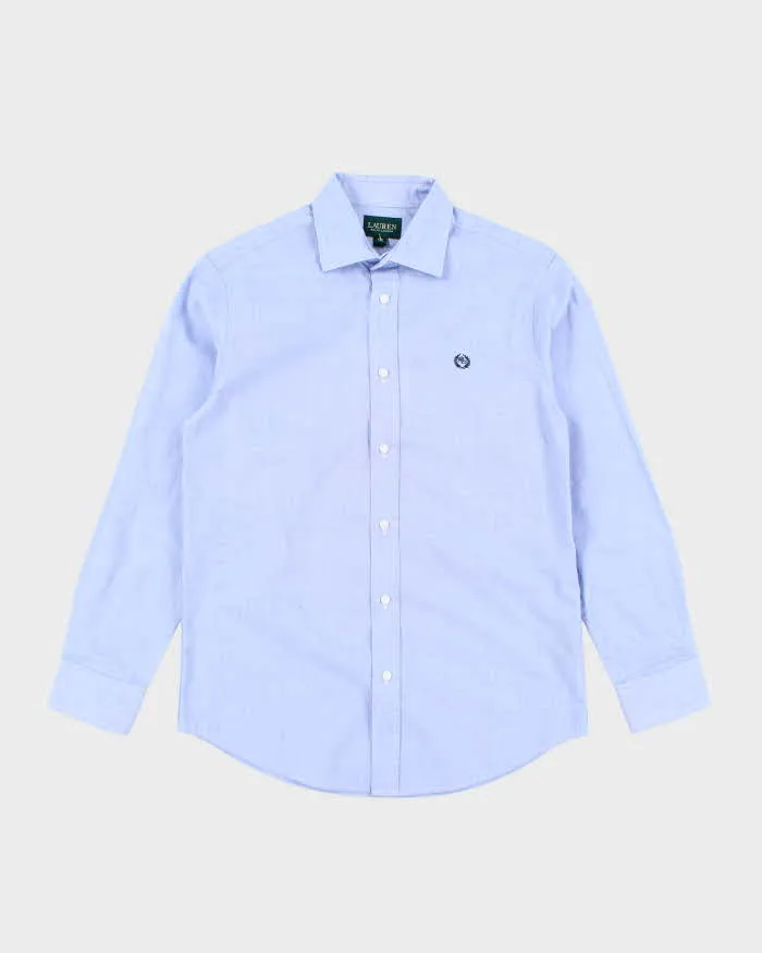 Ralph Lauren Blue Long Sleeve Shirt - Youth L sold by Rokit