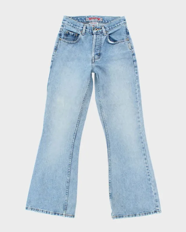 Vintage Silver Bootcut Jeans - W25 L29 made by Rokit
