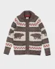 Vintage Wind River Knit Zip-Up Cardigan - S sold by Rokit