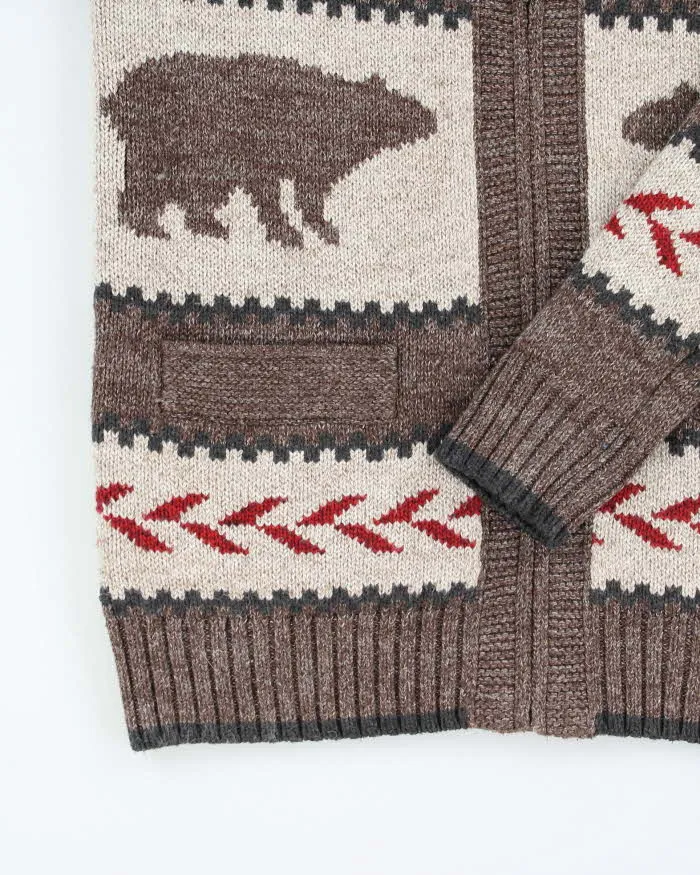 Vintage Wind River Knit Zip-Up Cardigan - S sold by Rokit product image thumbnail 4