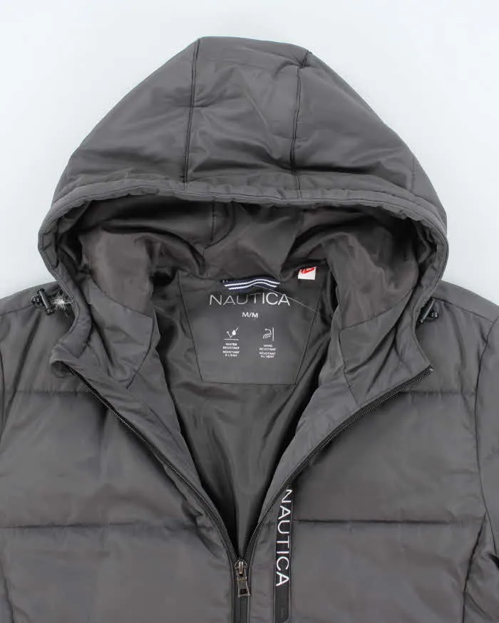 Vintage Nautica Hooded Puffer Jacket - M sold by Rokit product image thumbnail 3