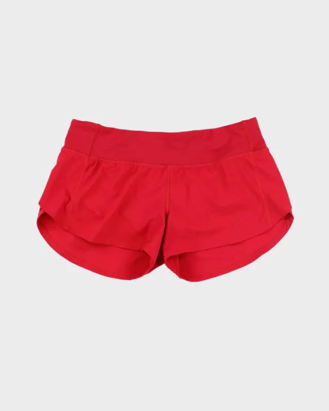 Lululemon Red Shorts - S sold by Rokit