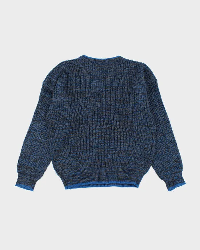 Vintage Steep Lachase Blue Knit Jumper - L sold by Rokit product image thumbnail 2