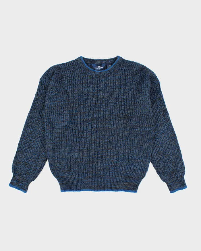 Vintage Steep Lachase Blue Knit Jumper - L sold by Rokit