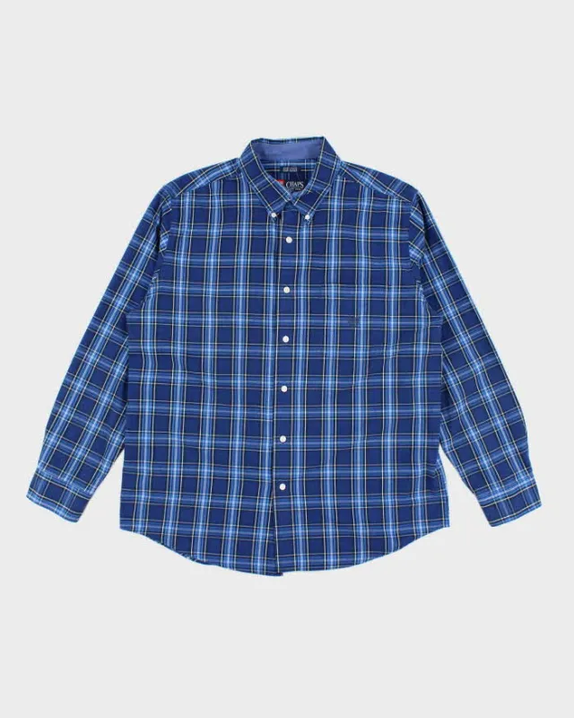Vintage 2000's Chaps Striped Button Up Shirt - L sold by Rokit