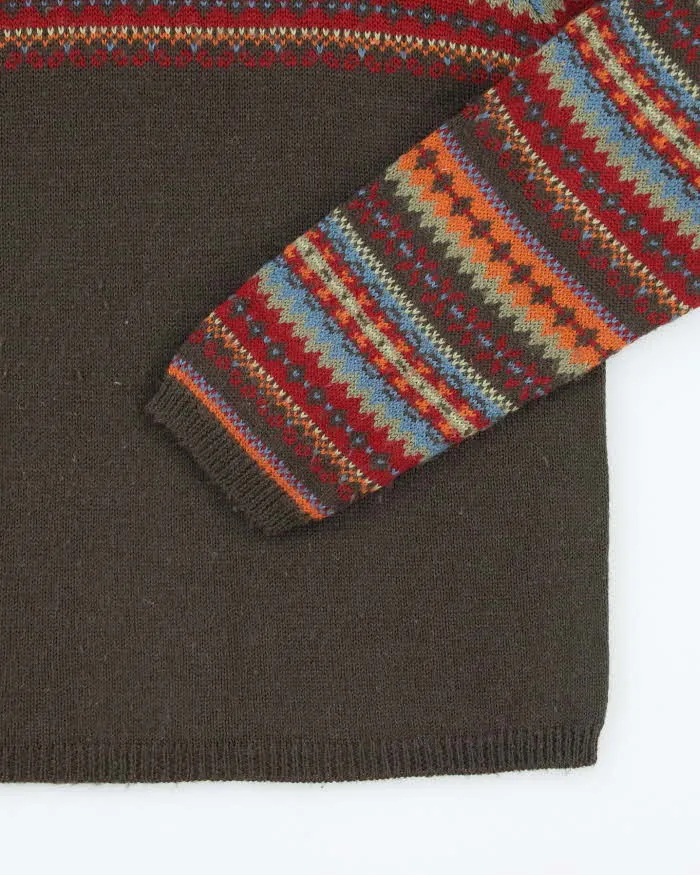 Vintage 90s R&R Wool Blend Roll Neck Jumper - XL sold by Rokit product image thumbnail 4