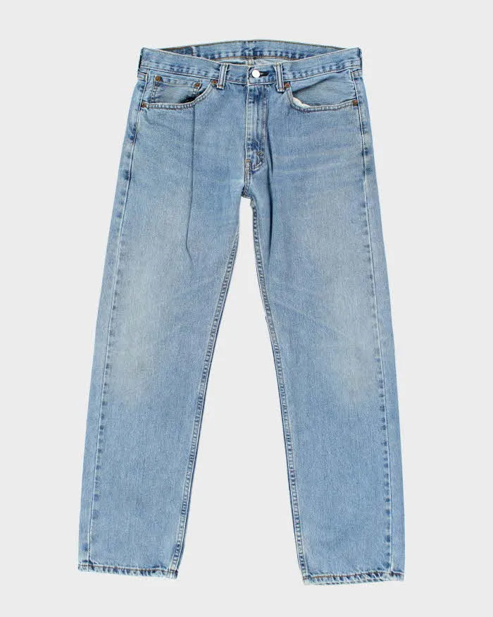 Vintage 90's Levi's 505 Medium Wash Denim Jeans - W34 L30 sold by Rokit