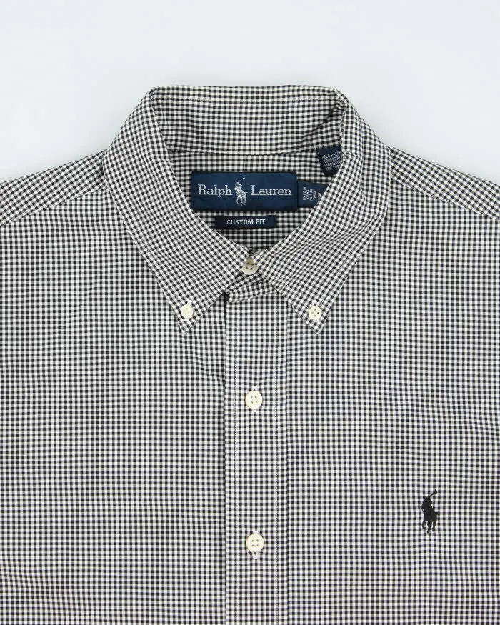 Vintage Ralph Lauren Checked Oversized Long Sleeve Shirt - M sold by Rokit product image thumbnail 3