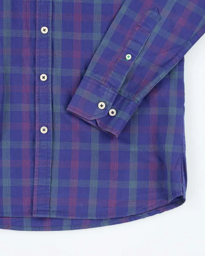 Vintage 2000's Lacoste Striped Button Up Shirt - M sold by Rokit product image thumbnail 4