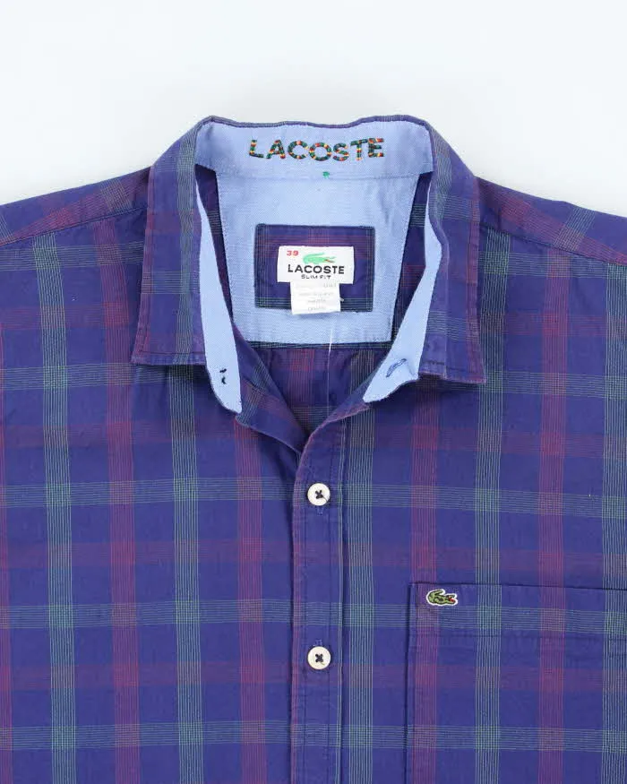 Vintage 2000's Lacoste Striped Button Up Shirt - M sold by Rokit product image thumbnail 3