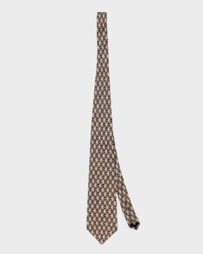 Vintage 90's Pierre Cardin Patterned Silk Tie sold by Rokit