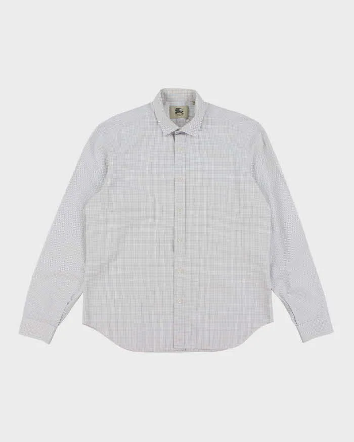 Vintage Burberry Checked Long Sleeve Shirt - XL sold by Rokit