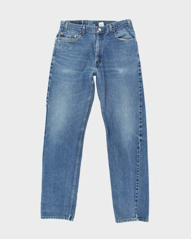 Vintage 90's Levi's 505 Medium Wash Jeans - W33 L34 sold by Rokit