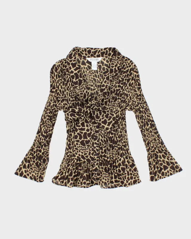 Vintage 90s Allison Taylor Pattern Blouse - M sold by Rokit