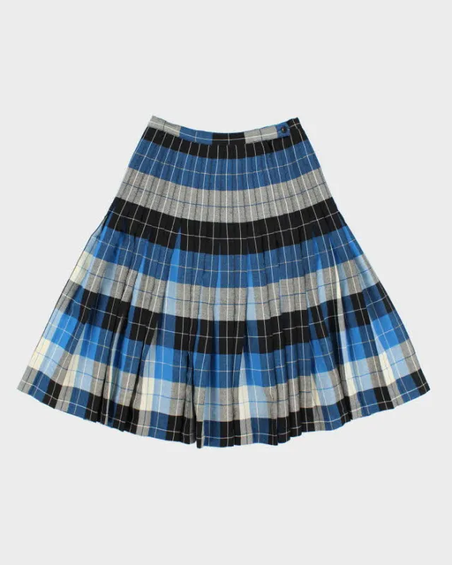 Vintage Highland Queen Pleated Checked Skirt - XS sold by Rokit