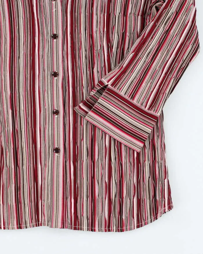 Vintage 90s Laura Pleated Blouse - S sold by Rokit product image thumbnail 4