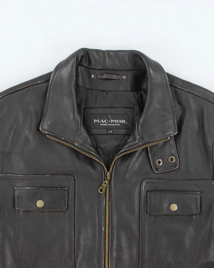Vintage Mac.Mor Leather Jacket - L sold by Rokit product image thumbnail 3