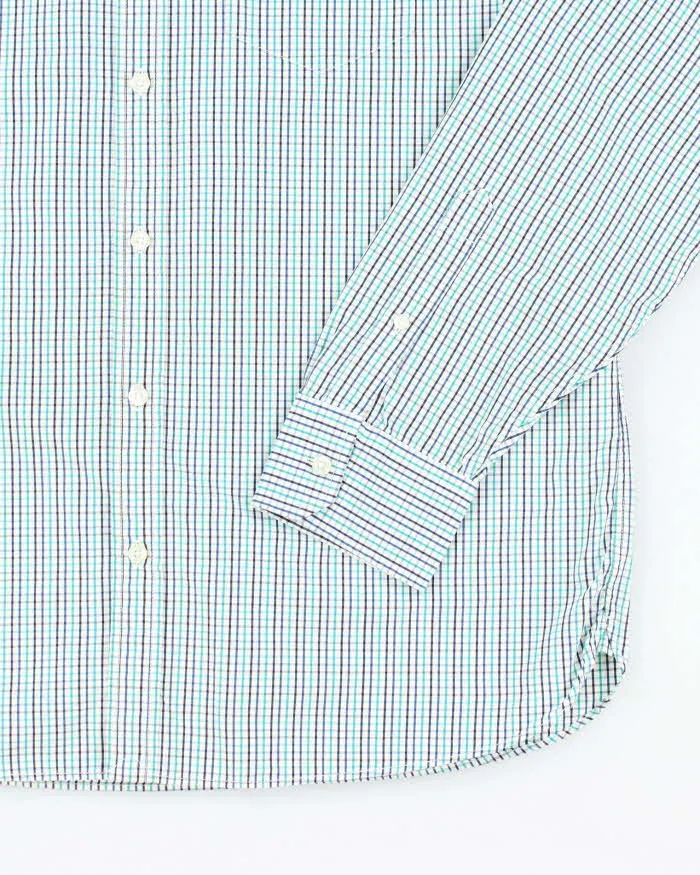 Vintage Club Monaco Checked Long Sleeve Shirt - L sold by Rokit product image thumbnail 4