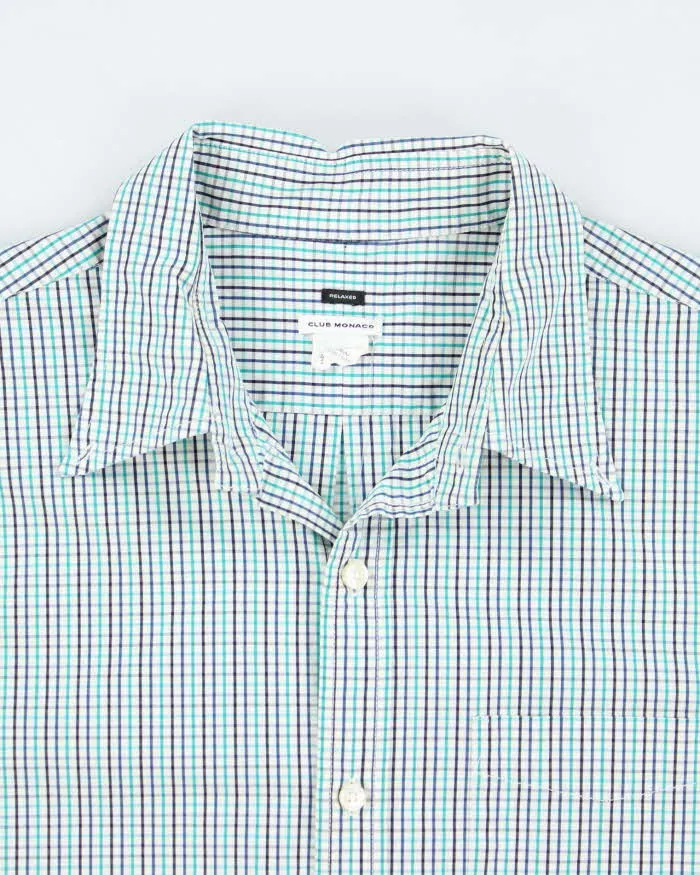 Vintage Club Monaco Checked Long Sleeve Shirt - L sold by Rokit product image thumbnail 3