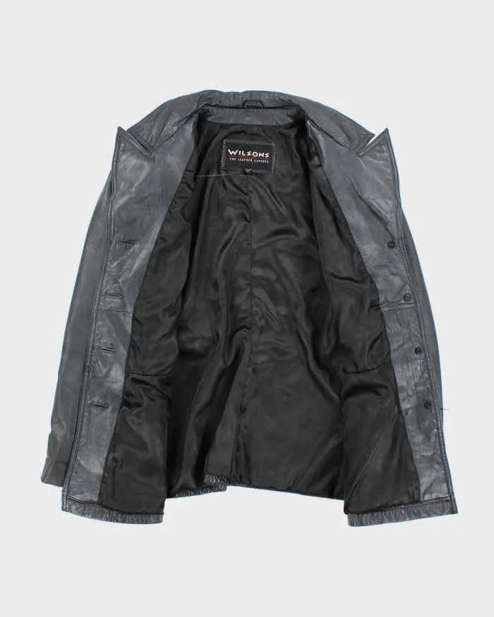 Vintage Wilsons Black Leather Jacket - XL sold by Rokit product image thumbnail 5