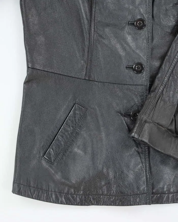 Vintage Wilsons Black Leather Jacket - XL sold by Rokit product image thumbnail 4