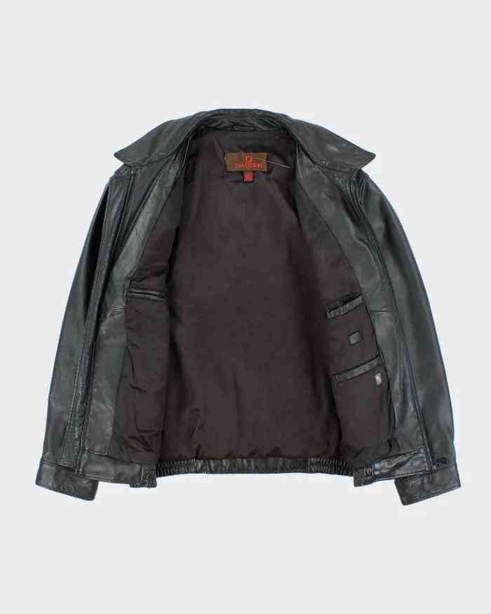 Vintage 90's Danier Heavyweight Leather Insulated Zip Up Jacket - M sold by Rokit product image thumbnail 5