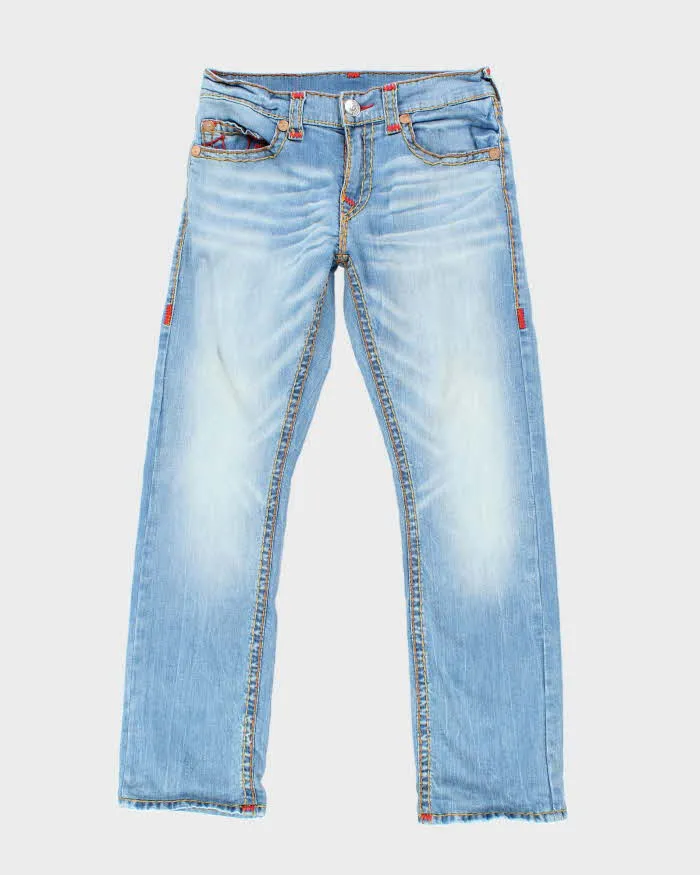 Vintage Y2k 00s True Religion Distressed Jeans - W31 L31 sold by Rokit