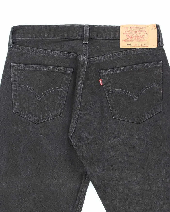 Vintage Levi's 501 Black Jeans - W32 L31 sold by Rokit product image thumbnail 4
