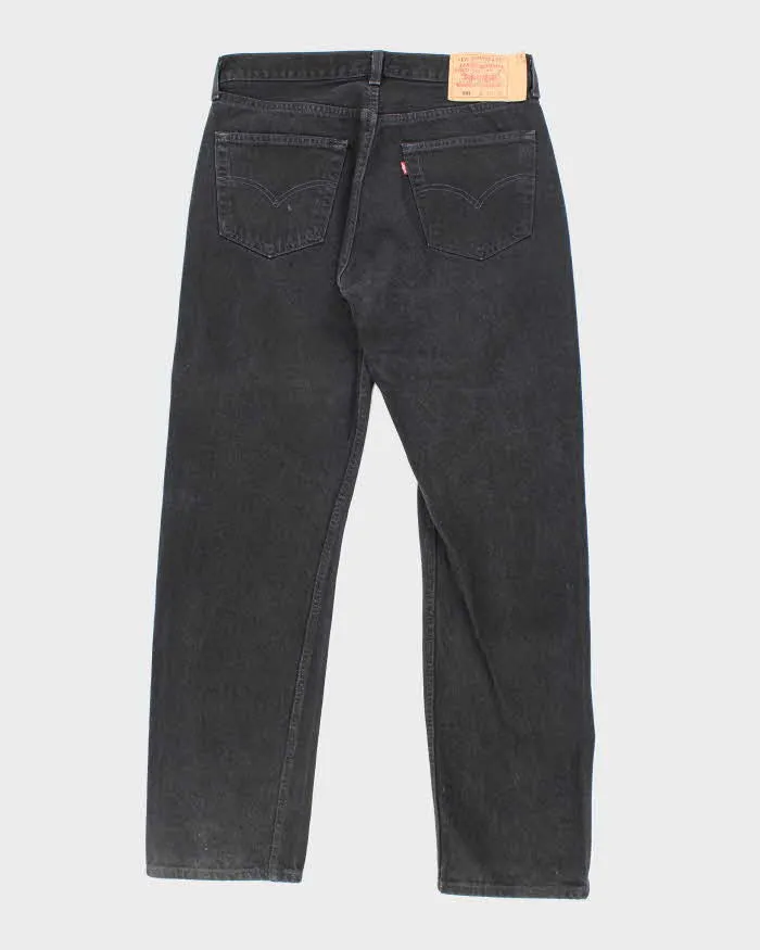 Vintage Levi's 501 Black Jeans - W32 L31 sold by Rokit product image thumbnail 2