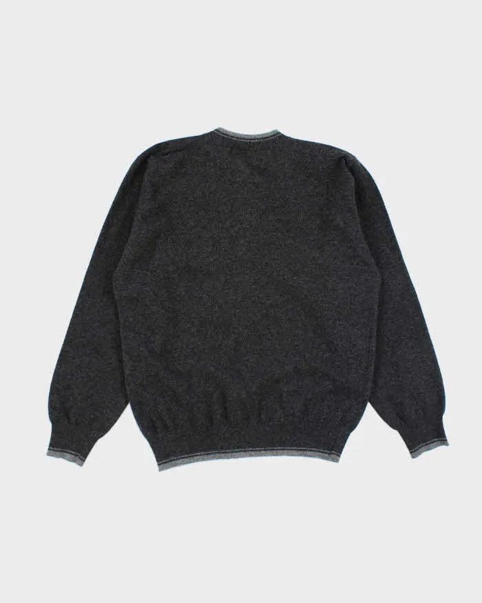 Vintage 70s Pringle Quarter Button Wool Jumper - M sold by Rokit product image thumbnail 2