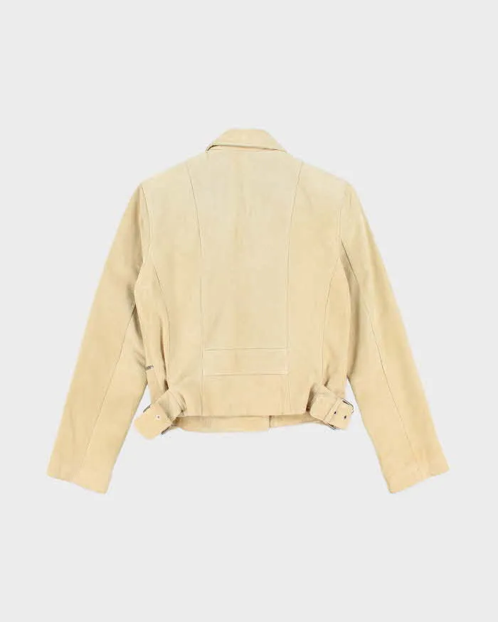 Vintage Y2k 00s Smartset Suede Biker Jacket - S sold by Rokit product image thumbnail 2