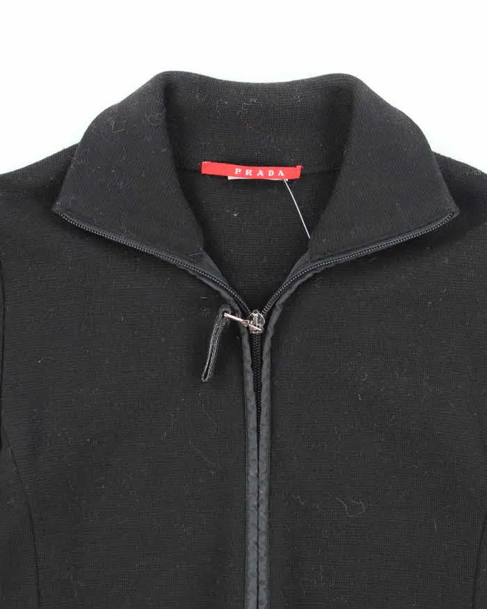 Vintage Prada Wool Zip-Up Jumper - S sold by Rokit product image thumbnail 3