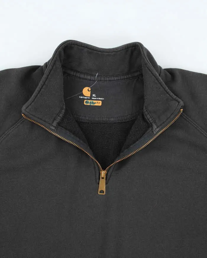 Vintage Carhartt Quarter-Zip Jumper - XL sold by Rokit product image thumbnail 3