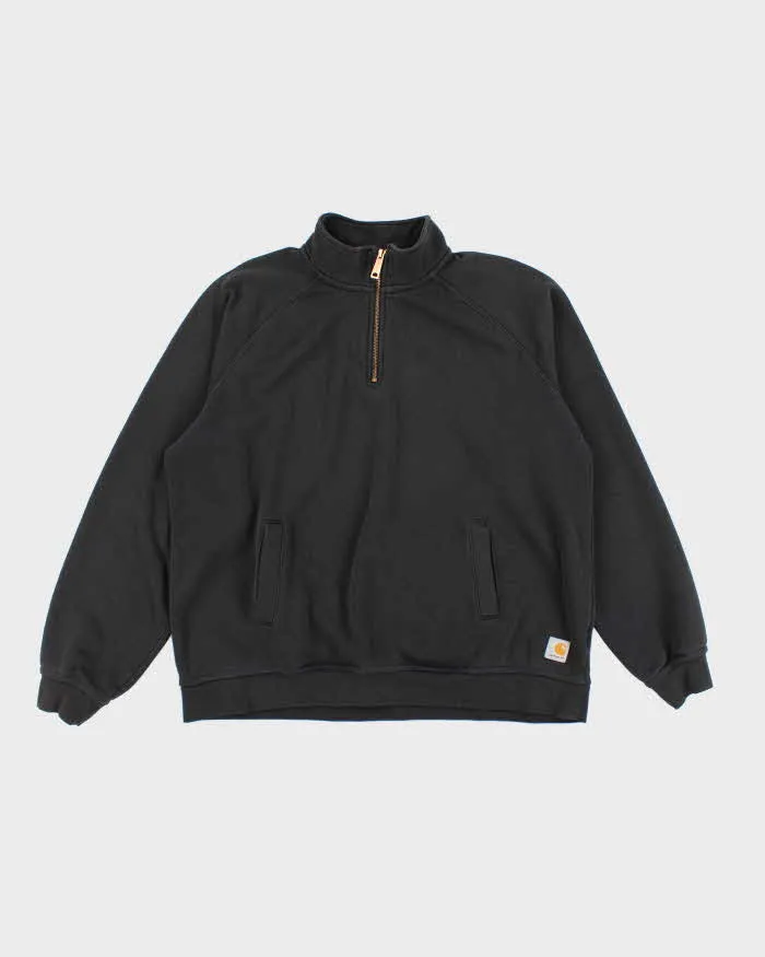 Vintage Carhartt Quarter-Zip Jumper - XL sold by Rokit