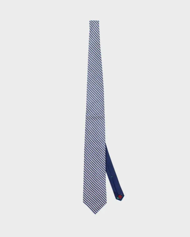 Vintage 90's Tommy Hilfiger Two-Tone Striped Tie sold by Rokit