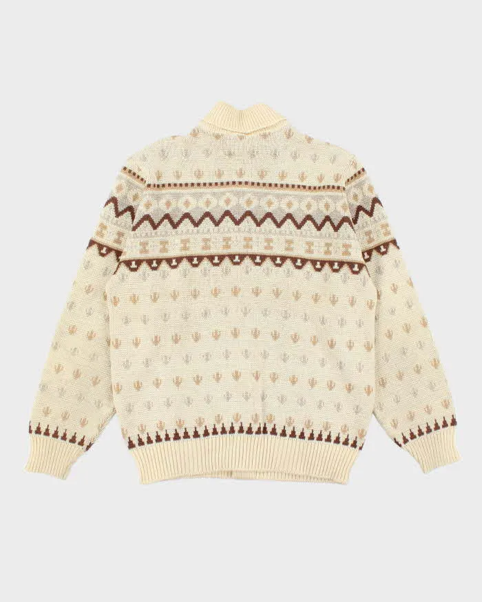 Vintage 70s Tundra Wool Cardigan - L sold by Rokit product image thumbnail 2