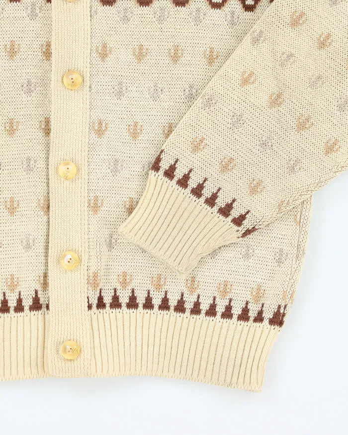 Vintage 70s Tundra Wool Cardigan - L sold by Rokit product image thumbnail 4