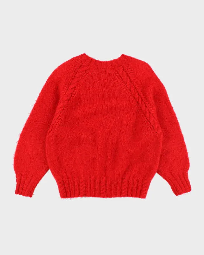 Vintage 80s Fenn Wright & Manson Mohair & Wool Blend Jumper - L sold by Rokit product image thumbnail 2