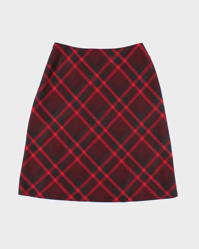 Vintage 90s Jones New York Wool Sparkly Checked Skirt - XS sold by Rokit product image thumbnail 2