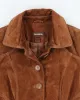 Vintage Danier Brown Suede Jacket - XS sold by Rokit