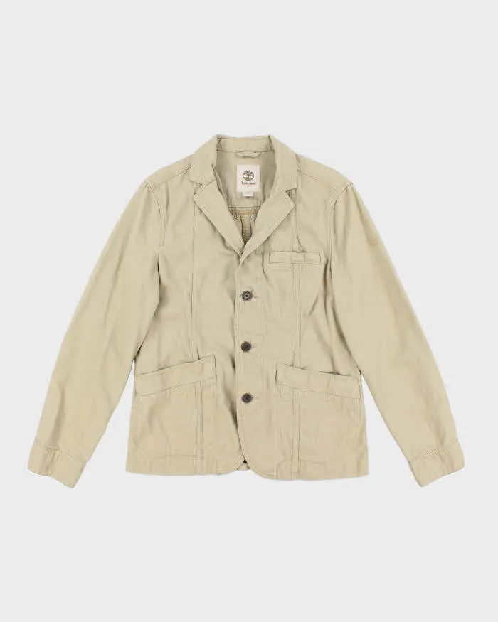 Vintage 2000's Timberland Button Up Sports Jacket - M sold by Rokit