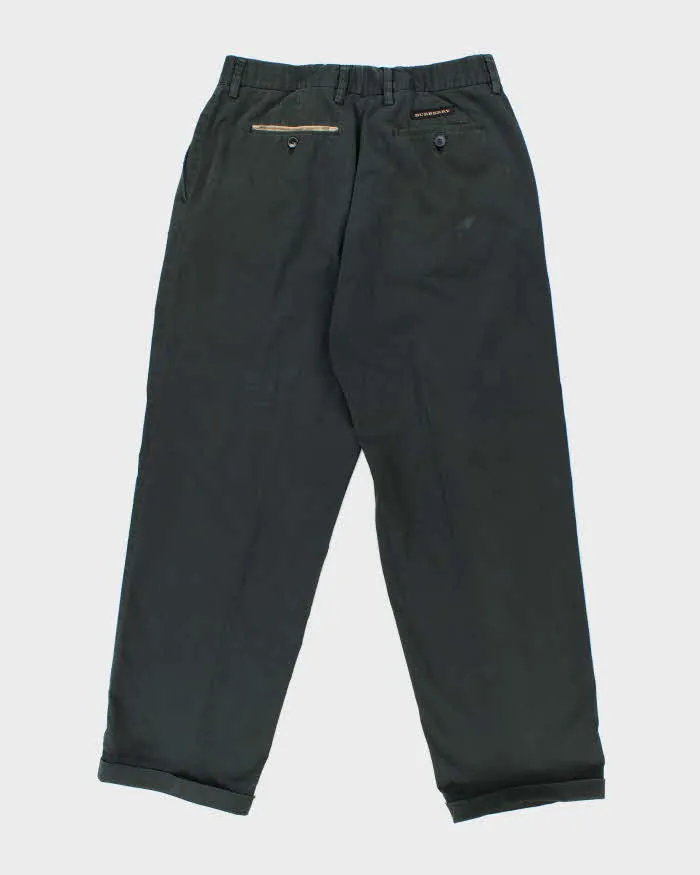 Vintage Y2K Burberry Golf Straight Leg Chino Trousers - W30 L26 sold by Rokit product image thumbnail 2