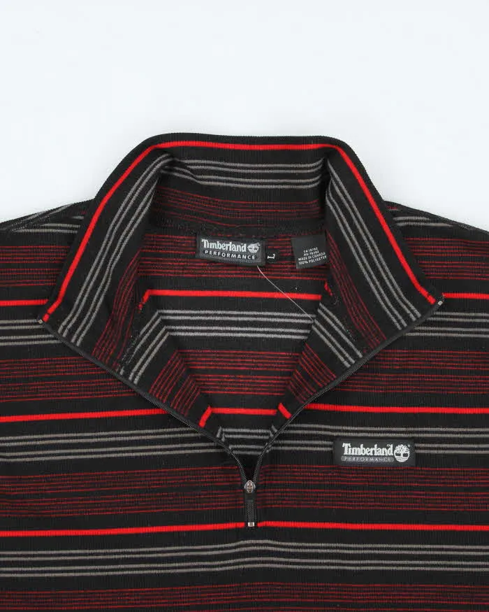 Vintage 90's Timberland Lightweight Quarter Zip Fleece - L sold by Rokit product image thumbnail 3